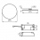 Luminaire downlight Arel LED DO 6W-NW