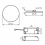 Luminaire downlight Arel LED JUSQU'À 10W-NW