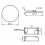 Luminaire downlight Arel LED JUSQU'À 14W-WW
