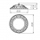 Luminaire à LED HIBO LED N 50W-NW