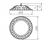 Luminaire à LED HIBO LED N 100W-NW