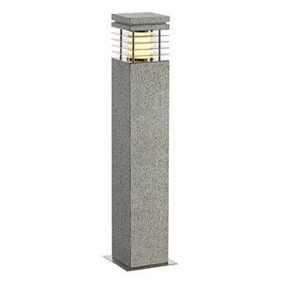 Lampadaire ARROCK GRANITE 70, granit, sel et poivre, E27, max. 15 W