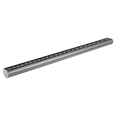 Applique murale décorative Modena 1200 Led Ed 28 W Bleu Ip66 15 x 40 Gris
