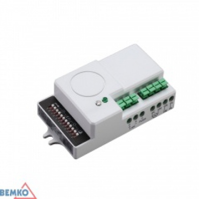 Capteur à micro-ondes Capteur micro-ondes 600 W 360° IP20 Rectangulaire Blanc Contrôle 1-10 V