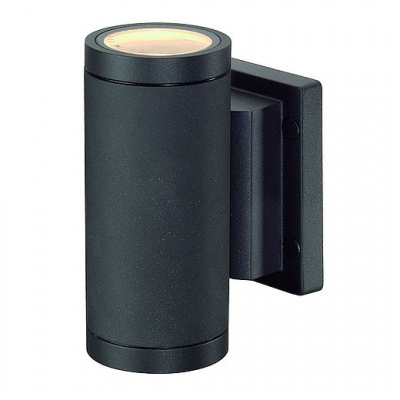 Applique murale New Myra Up/Down, anthracite, 2x Gu10, max 2x 35 W, IP55