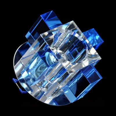 Downlight LED Crystal 38 1*3w Blanc froid