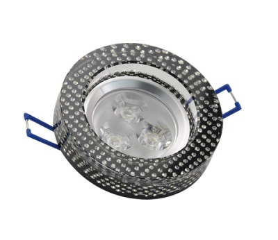 Downlight LED Power Areka 3 x 1 W Blanc lumière du jour