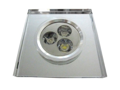 Downlight LED Power Jang Blanc 3*1W Blanc chaud
