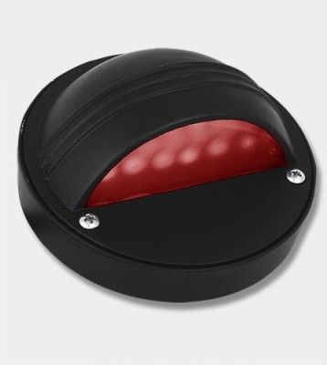 Luminaire d'appoint Luminaire de façade LED-14, lumière noire/rouge