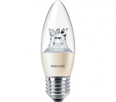 Bougie LED MASTER DT 6-40W E27 B38 CL