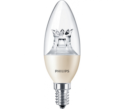 Bougie LED MASTER DT 8-60W B40 E14 827 CL