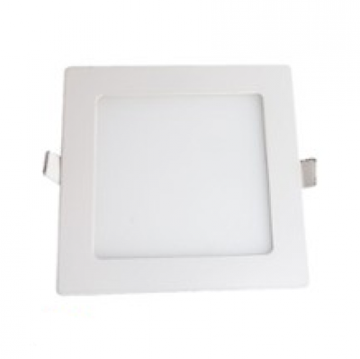 Panneau LED carré encastrable 12 W - 3 000 K