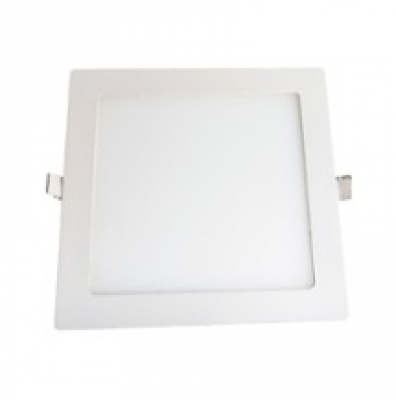 Panneau LED carré encastrable 18 W - 3 000 K