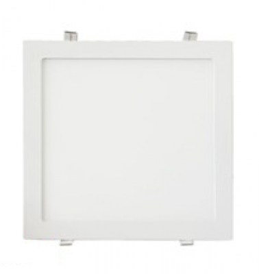 Panneau LED carré encastrable 24 W - 3 000 K