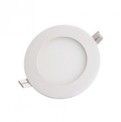 Panneau LED encastré rond 6 W - 3 000 K
