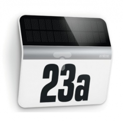 Luminaire solaire LED avec capteur crépusculaire et panneau photovoltaïque en acier inoxydable XSolar LH-N 007140