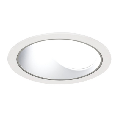 Luminaire downlight Lugstar Lb LED P/t Ed 2600lm/830 IP20 70° As Blanc