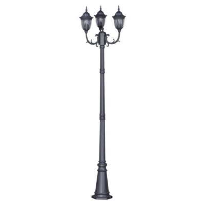 Lampe de jardin K-7007A2-3N noire