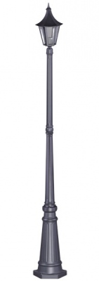 Lampe de jardin K-7010D1 noire