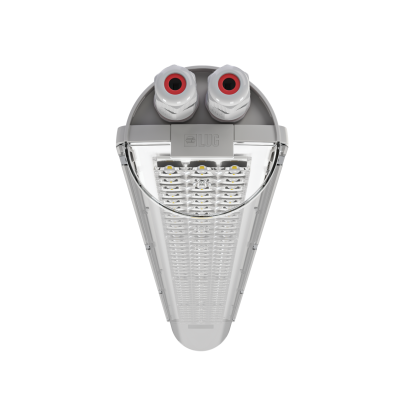 Cadre hermétique ATLANTYK 2.0 OPTI LED 1245 ED 4600lm/840 PC IP65 30° AW 3h Éliptique