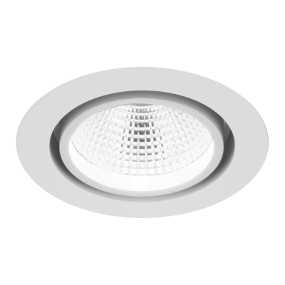 Luminaire downlight LUGSTAR PREMIUM LED p/t ED 4250lm/840 IP44 30° blanc