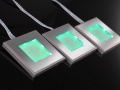Lot de 3 spots LED avec alimentation AC/DC et contrôleur