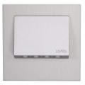 NAVI PT 230V AC aluminium couleur lumière blanc chaud