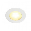 Plafonnier, Dl 126 LED, rond, blanc, 3 W, blanc chaud, 12 V