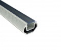 Profilé aluminium CORNER 2,0 m transparent