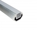 Profilé aluminium CORNER 2,0 m laiteux