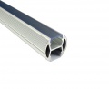 Profilé aluminium DUO 2,0 m sr ml + pr