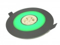 Downlight Aries Green 3*1w Blanc lumière du jour, argent -