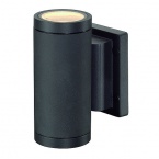 Applique murale New Myra Up/Down, anthracite, 2x Gu10, max 2x 35 W, IP55