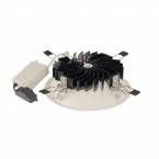 Occuldas, Spot encastré rond blanc 30 LED SMD 22 W 3 000 K