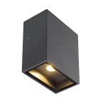 Applique Quad 1 XL, carrée, anthracite, LED, 1 x 3,2 W, 3 000 K