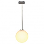 Suspension Rotoball 25, blanche, E27