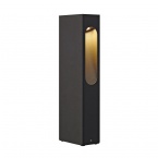 Spot de sol carré Slotbox 40, anthracite, LED 4,5 W, blanc chaud