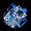 Downlight LED Crystal 38 1*3w Blanc froid