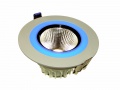 Downlight LED Cob Midas 15 W + 2 W Blanc lumière du jour + bleu