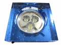 Downlight LED Power Delius Bleu 3*1w Blanc Chaud