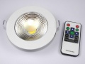 Downlight LED Leo 5 W DW à intensité variable avec télécommande
