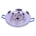 Downlight LED Power Largo Transparent 3 x 1 W Blanc lumière du jour