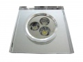 Downlight LED Power Jang Blanc 3*1W Blanc chaud