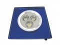 Downlight LED Power Jang Bleu 3 x 1 W Blanc chaud