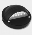 Luminaire d'appoint Luminaire de façade LED-14, lumière noire/blanche