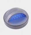 Luminaire d'appoint Luminaire de façade LED-14, lumière grise/bleue