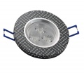 Downlight LED Power Indiana 3 x 1 W Blanc lumière du jour