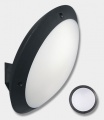 Applique murale de jardin Plastique-600a Noir