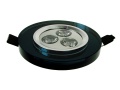 Downlight LED Power Avon Graphite 3*1w Blanc froid
