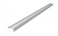 Profilé en aluminium type C avec bande LED 3528-60 pièces/m couleur : chaud, longueur = 36 cm, largeur = 15 mm, hauteur = 6 mm